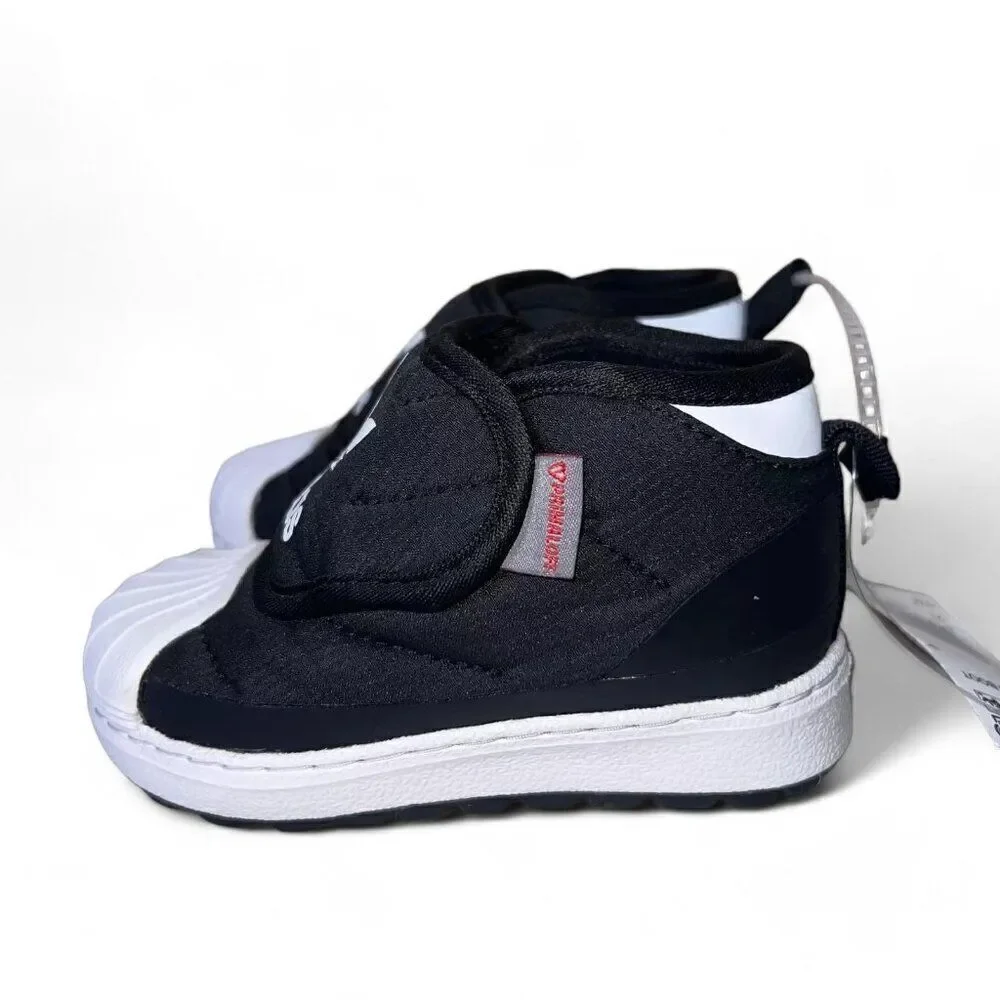 Adidas‎ Originals Superstar 360 Boots Black/White FV7266 Infant 5.5 UK 5 EU 21